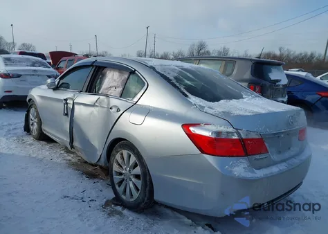 2014 Honda Accord Ex z USA, uszkodzony, nr VIN 1HGCR2F70EA166704